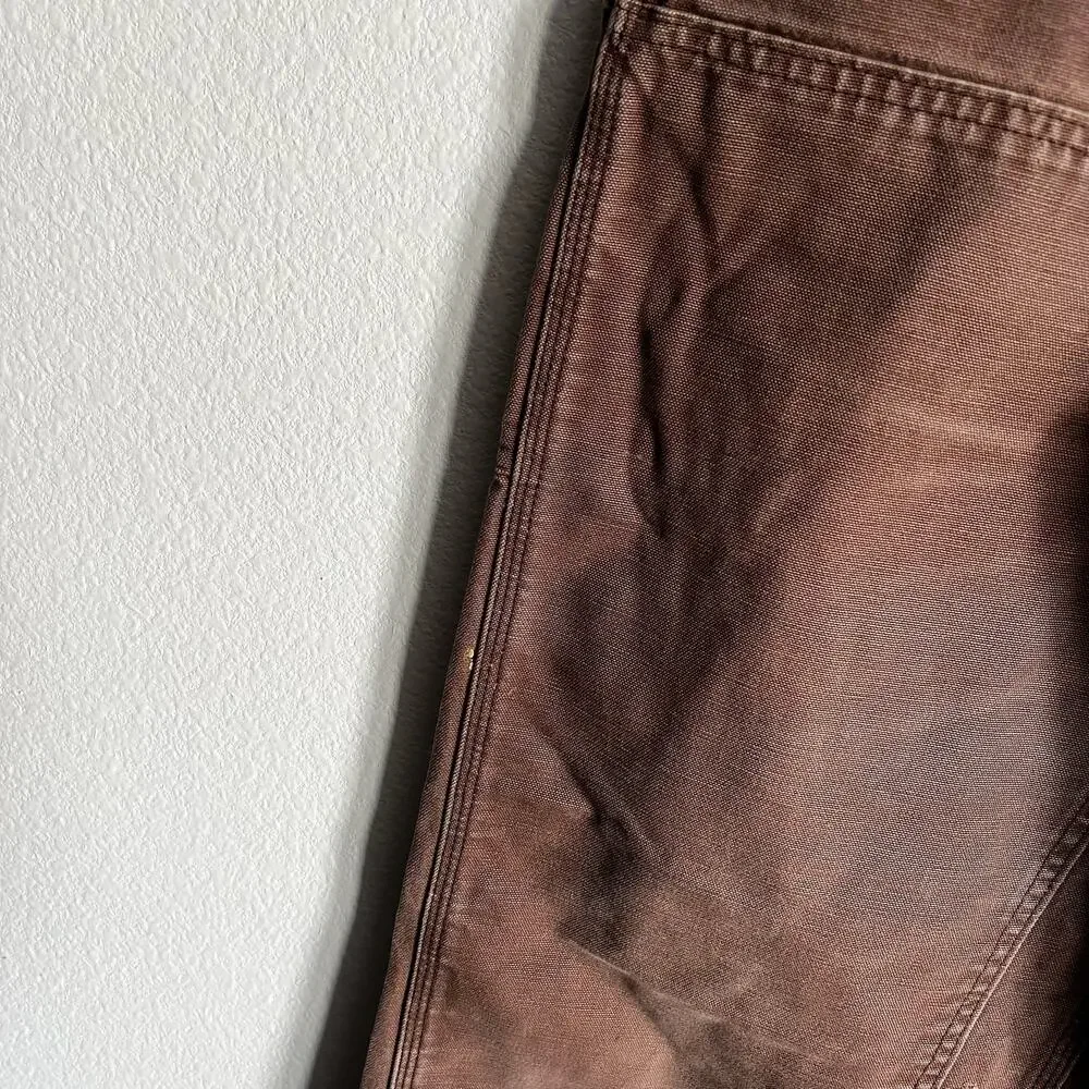Carhartt B136 CHT brown double knee work wear carpenter pants